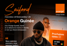 Orange Guinée : une nouvelle aventure pour l’artiste guinéen