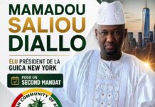 Mamadou Saliou Diallo reconduit à la tête de la GUICA New York